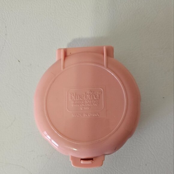 Vintage Polly Pocket Bluebird 1989 Bridesmaid Nancy's Wedding Compact Pink - Picture 7 of 8